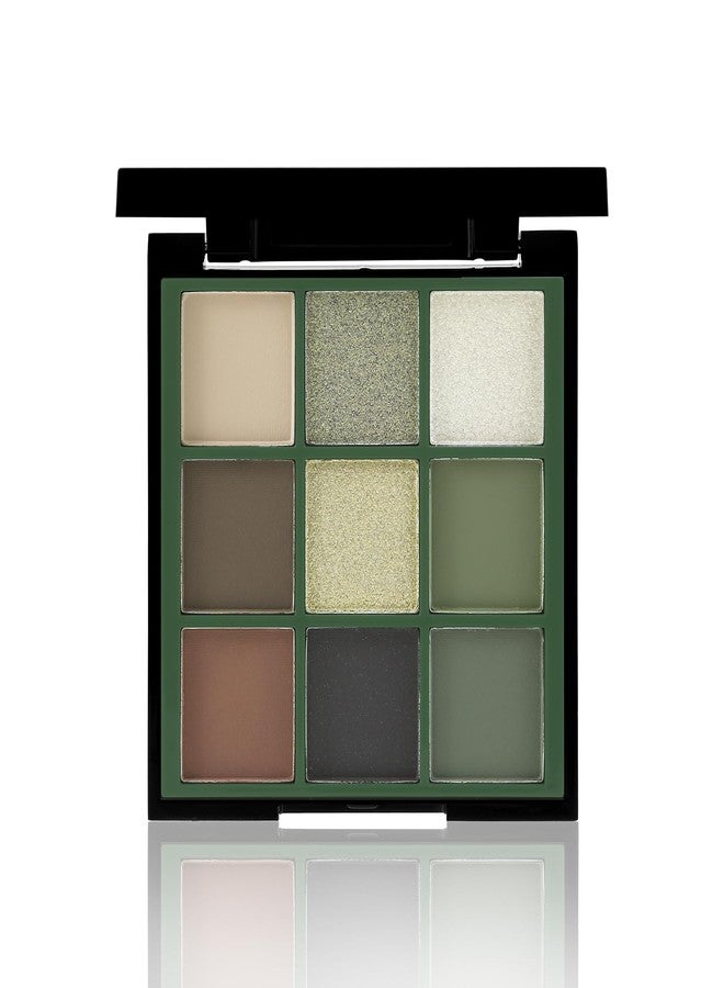 Boobeen Nude Eyeshadow Palette - Matte and Shimmer Makeup, Highly Pigmented Creamy Eye Shadow Powder, Create a Neutral Eye Look, Long Wearing，Easy to Build Dramatic Glamour Looks (Green) - Image 1